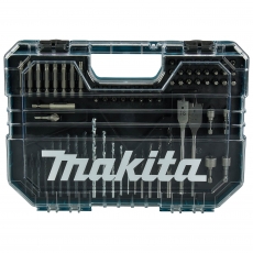MAKITA E-15126 75 Piece Drill & Bit Set 1/4" Hex Drive MAKITA E-15126 75 Piece Drill & Bit Set 1/4" Hex Drive