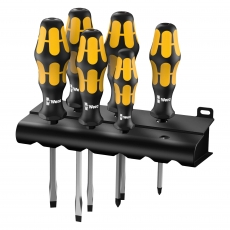 WERA 932 S/6 Screwdriver set Kraftform Wera: Chiseldriver and rack WERA 932 S/6 Screwdriver set Kraftform Wera: Chiseldriver and rack