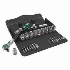WERA 8100 SC 6 Zyklop Speed Ratchet Set, 1/2" drive, metric WERA 8100 SC 6 Zyklop Speed Ratchet Set, 1/2" drive, metric