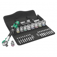 WERA 8100 SB 6 Zyklop Speed Ratchet Set, 3/8" drive, metric WERA 8100 SB 6 Zyklop Speed Ratchet Set, 3/8" drive, metric