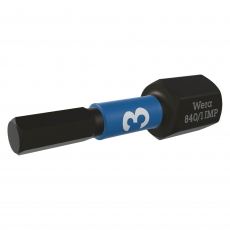 WERA 840/1 IMP DC Hex-Plus 3x25mm Impaktor bits (10 Pack) WERA 840/1 IMP DC Hex-Plus 3x25mm Impaktor bits (10 Pack)