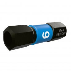 WERA 840/1 IMP DC Hex-Plus 6x25mm Impaktor bits (10 Pack) WERA 840/1 IMP DC Hex-Plus 6x25mm Impaktor bits (10 Pack)