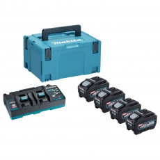 MAKITA 141U48-0 XGT Power Source Kit with 4x BL4050F Batteries and DC40RB Charger 240v MAKITA 141U48-0 XGT Power Source Kit with 4x BL4050F Batteries and DC40RB Charger 240v
