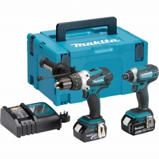 MAKITA DLX2145TJ 18v DHP458/DTD152 Twin Pack with 2x5Ah Batteries MAKITA DLX2145TJ 18v DHP458/DTD152 Twin Pack with 2x5Ah Batteries