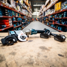 MAKITA DGA463RTJ 18v Brushless 115mm Grinder with 2x5ah Batteries MAKITA DGA463RTJ 18v Brushless 115mm Grinder with 2x5ah Batteries