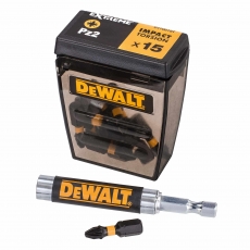 DEWALT DT70618TQZ 16 Piece Extreme PZ2 Screwdriving Set DEWALT DT70618TQZ 16 Piece Extreme PZ2 Screwdriving Set