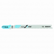BOSCH Jigsaw blade T 118 A Basic for Metal 5 pack BOSCH Jigsaw blade T 118 A Basic for Metal 5 pack