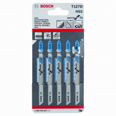 BOSCH Jigsaw blade T 127 D Special for Aluminium BOSCH Jigsaw blade T 127 D Special for Aluminium