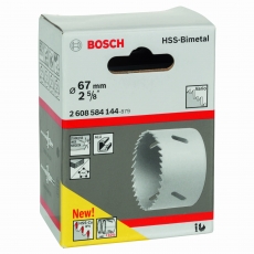 BOSCH 67 mm, 2 5/8" HSS bi-metal holesaw for standard adapters BOSCH 67 mm, 2 5/8" HSS bi-metal holesaw for standard adapters