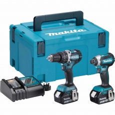 MAKITA DLX2180TJ 18v DHP484/DTD153 Twin Pack with 2x5ah Li-ion batteries MAKITA DLX2180TJ 18v DHP484/DTD153 Twin Pack with 2x5ah Li-ion batteries