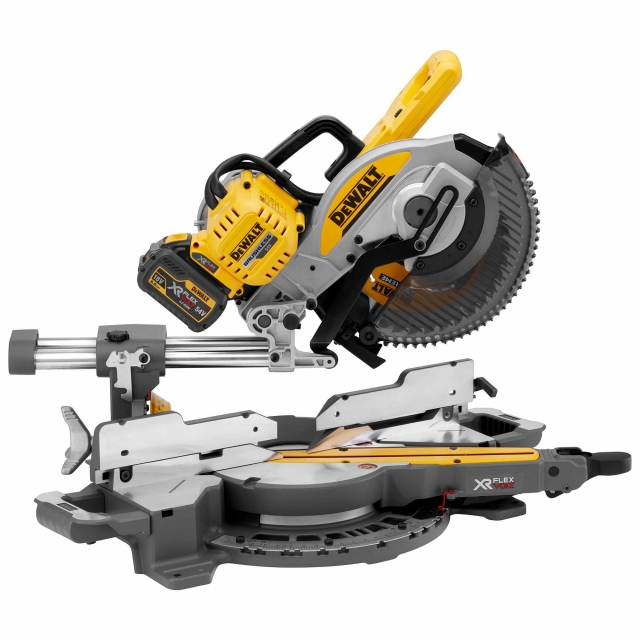 DEWALT DCS727T2 54v 250mm Brushless FlexVolt Mitre Saw ToolStore UK