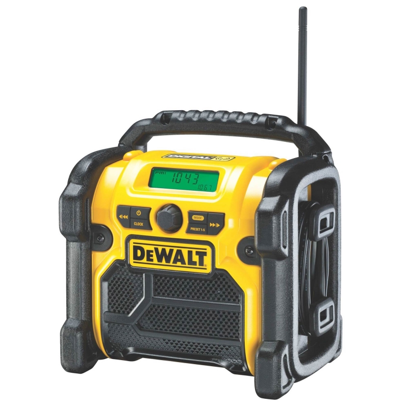 DEWALT DEWALT DCR020 10.8v/14.4v/18v XR Compact DAB Radio
