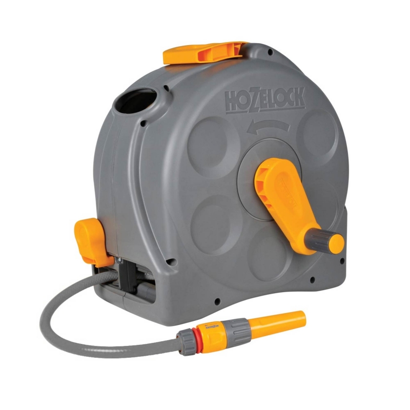 HOZELOCK HOZELOCK 100-000-918 2in1 Compact Enclosed Reel with 25m Hose + Fittings