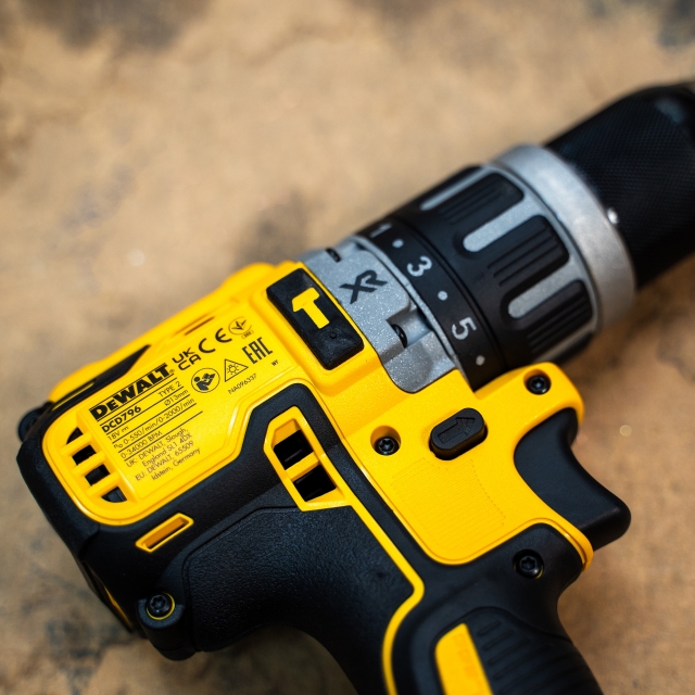 DEWALT DCD796N 18v XR Brushless Combi Drill ToolStore UK