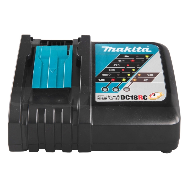 MAKITA DC18RC 7.2v-18v Compact Battery Charger - ToolStore UK