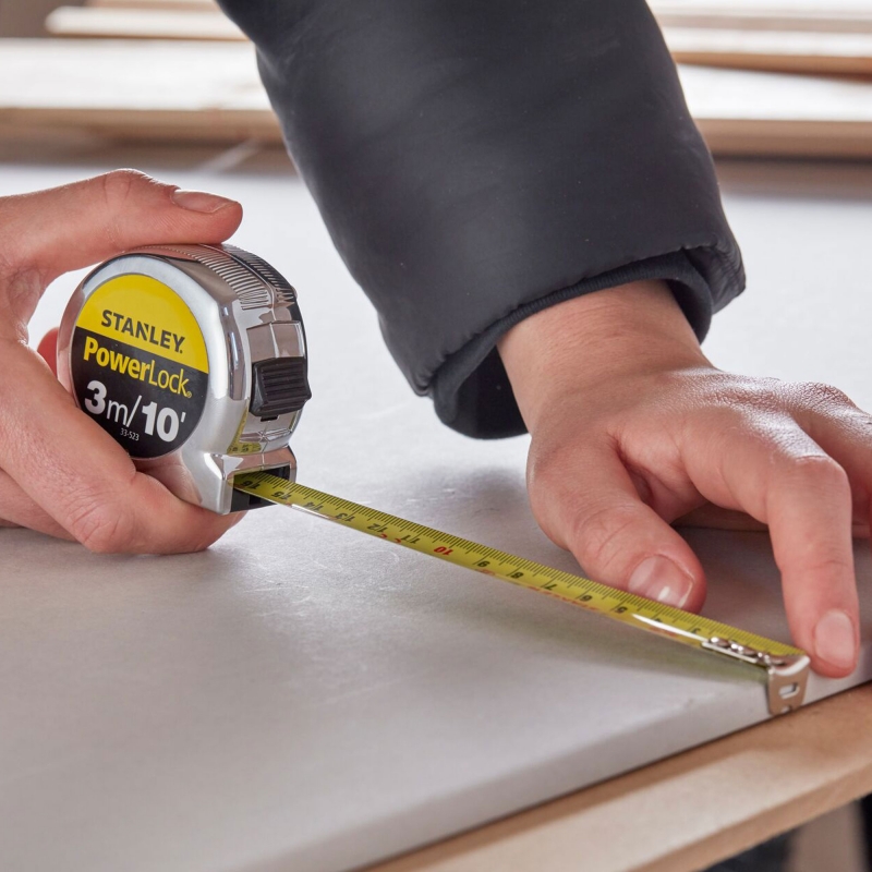 STANLEY 0 33 523 3m x 19mm Powerlock Tape Measure ToolStore UK