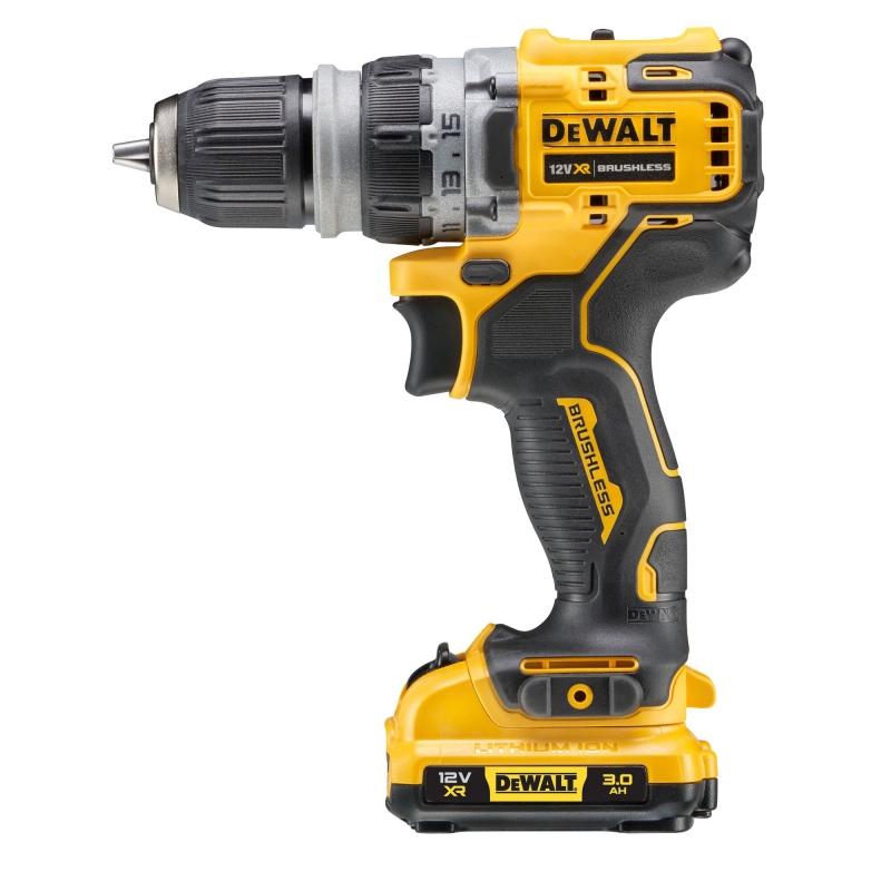 DeWalt DEWALT DCD703L2T 12v Brushless Multi Head Drill Driver with 3x3ah Batteries ToolStore UK