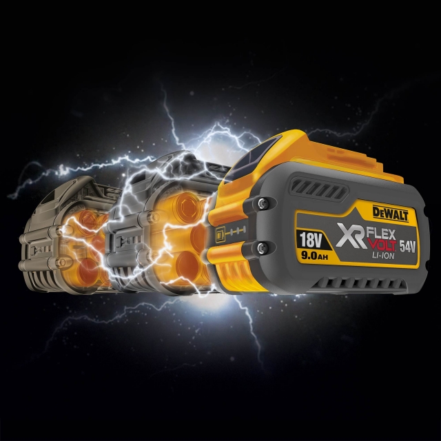 DEWALT DCB547 XR Flexvolt 18 54v 9Ah Battery 54v Battery ToolStore UK