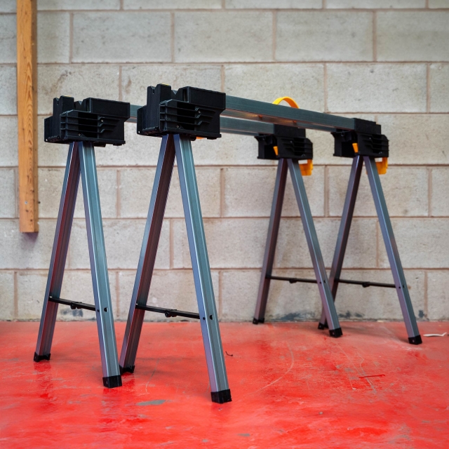 DEWALT DWST1 75676 Sawhorse Twin Pack Workbenches ToolStore UK