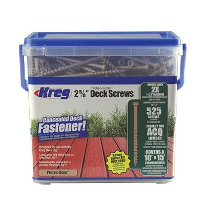 Kreg deck shop jig screws